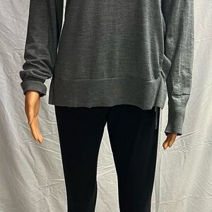 Emporio Armani Gray Long Sleeve Top/Sweater